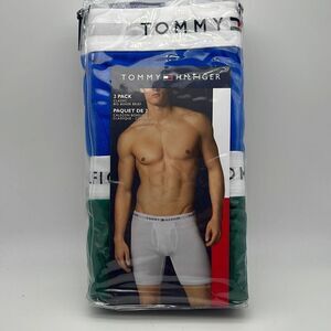 Tommy Hilfiger Big & Tall Cotton Classics 2-Pack Boxer Briefs-NWT-XXL